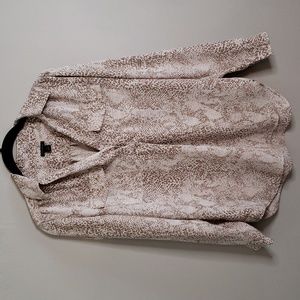 Ann Taylor animal print blouse